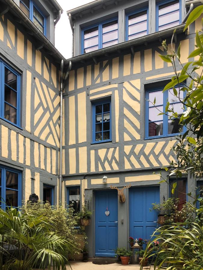 Bed and Breakfast Reglisse et Pain d'Epices Honfleur Exterior foto